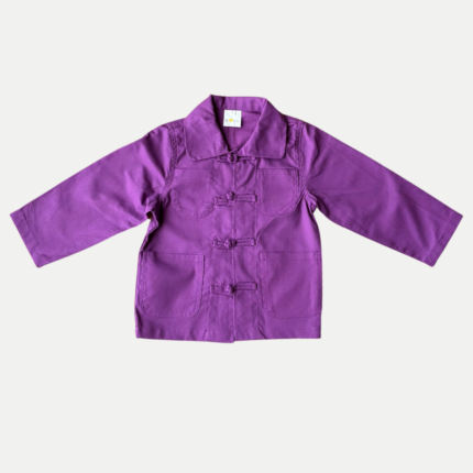 Bleu de Chine pour enfant vierge sans flocage – coloris violet