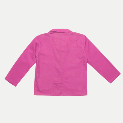 Dos du Bleu de Chine pour vierge sans flocage – coloris rose bonbon