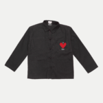 Bleu de Chine corse noir brodé di Core, de tout cœur