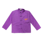 Veste bleu de chine violette broderie orange Cool Mamma Club – L'Oru fête des mères Corse