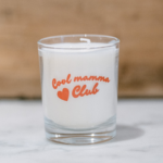 Bougie verre "Cool Mamma Club" – cadeau fête des mères original L'Oru Corse