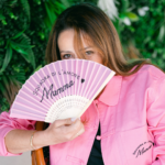 Photo de l'éventail rose "Mammma squadra di l'Amore de L'Oru